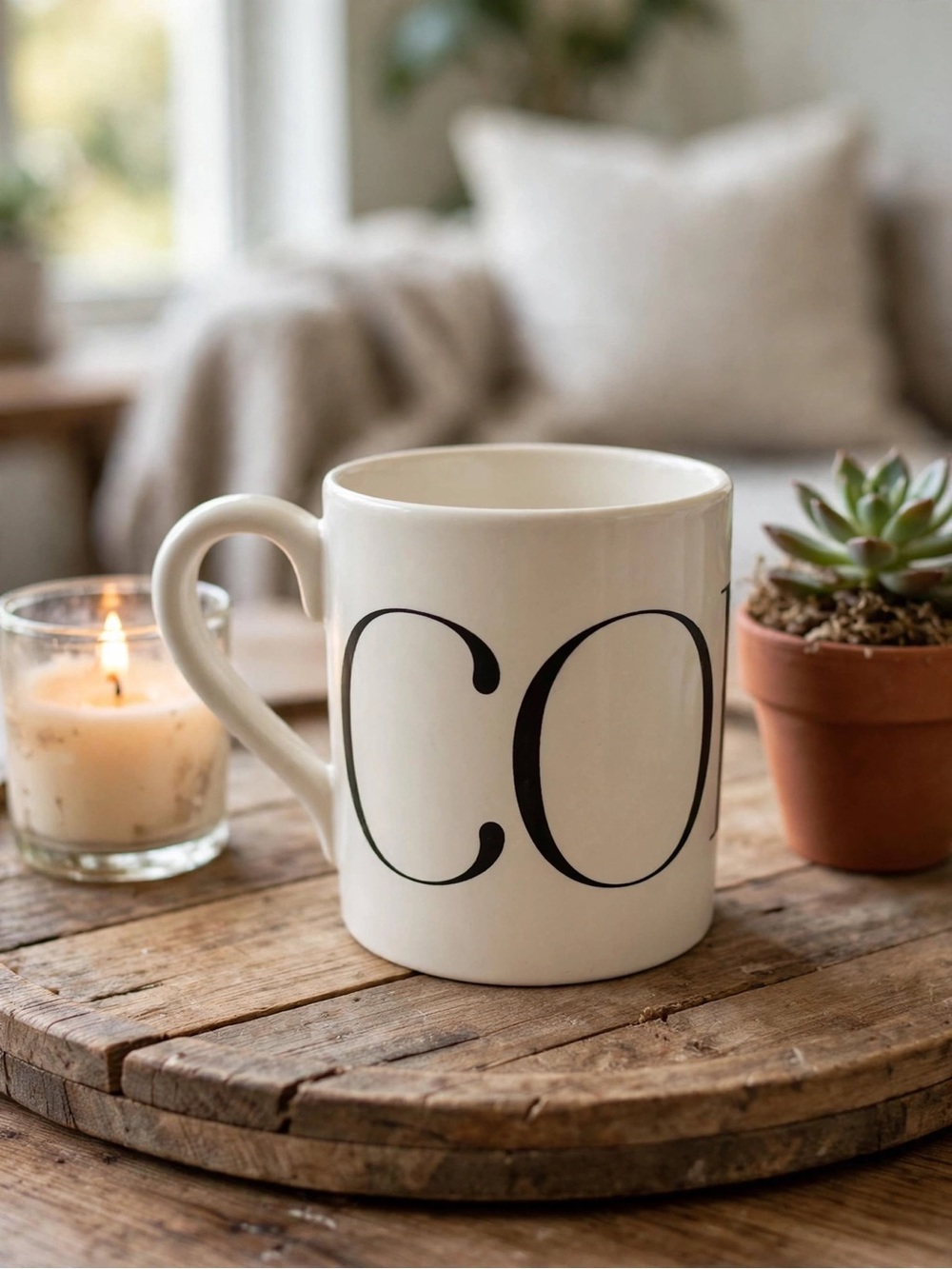 Indigo Coffee Mug